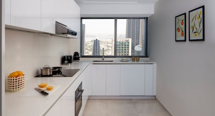 Staybridge Suites Dubai Financial Centre, an IHG Hotel Room Type - 2 Bedroom Suite 1 King 2 Twin Staybridge Suites Dubai Financial Centre, an IHG Hotel Room Type - 2 Bedroom Suite 1 King 2 Twin