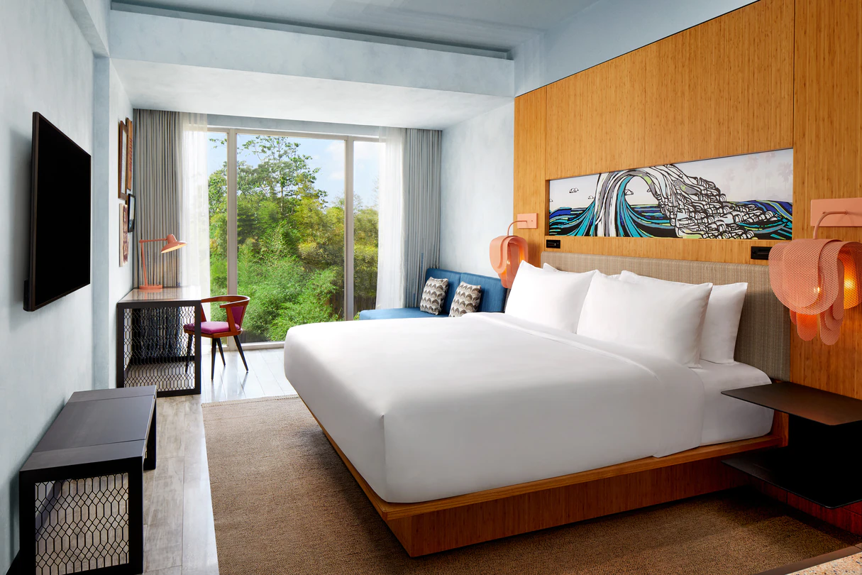 Aloft by Marriott Bali Seminyak Room Type - Larger Guest room, 1 King, Sofa bed