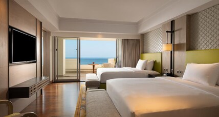 Hilton Bali Resort Room Type - Twin One Bedroom Executive Suite Ocean View Hilton Bali Resort Room Type - Twin One Bedroom Executive Suite Ocean View