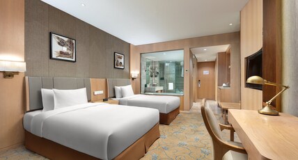 Crowne Plaza Shanghai Noah Square Room Type - 2 Single Beds Standard High Floor