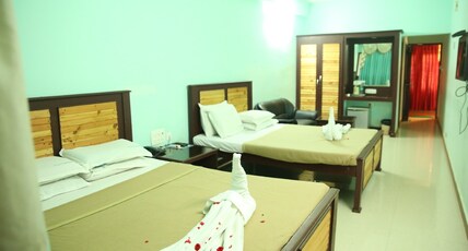 The Soorya Beach Resort  Room Type - Eco Friendly Hut - Quadruple
