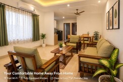 The Evergreen Stay 3BHK With Balcony Projector