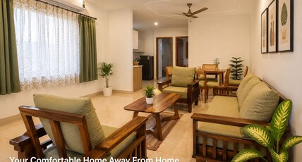 The Evergreen Stay 3BHK With Balcony Projector Room Type - The Evergreen Stay 3BHK With Balcony Projector