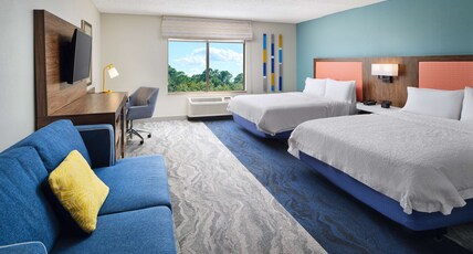 Hampton Inn Melbourne - Viera Room Type - 2QN MOB HEARING ACC TUB NS