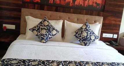 HOTEL ROHIT ROHINI Room Type - Deluxe Room with Balcony HOTEL ROHIT ROHINI Room Type - Deluxe Room with Balcony