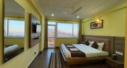 HOTEL SATOVARI PRIDE BY UNO HOTELS & RESORTS Room Type - Superior double bedroom Mountain View private balcony 200 Sq Ft HOTEL SATOVARI PRIDE BY UNO HOTELS & RESORTS Room Type - Superior double bedroom Mountain View private balcony 200 Sq Ft