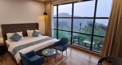 Morni Hills Retreat & Heaven Room Type - Premium Glass Front Cottage