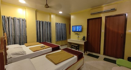 Mallika Residency, near US Consulate. Room Type - DELUXE TRIPLE NON AC Mallika Residency, near US Consulate. Room Type - DELUXE TRIPLE NON AC