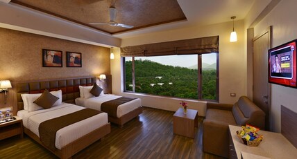 Sarovar Portico Gir Room Type - Deluxe Room - 2 Single Beds 24SQM Free WiFi