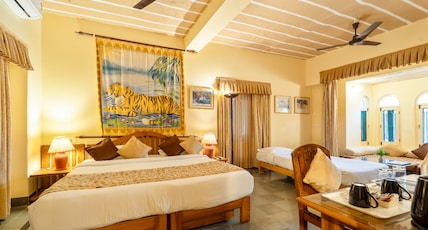 The Aodhi Kumbhalgarh Room Type - Aodhi Quad With Jharokha & Sit-Out The Aodhi Kumbhalgarh Room Type - Aodhi Quad With Jharokha & Sit-Out