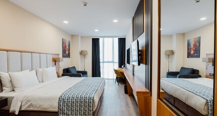 Best Western Plus Batumi Room Type - 1 King Bed, Non-Smoking, Deluxe Room, Sofabed, Mini Bar, Safe, Air-Conditioned Best Western Plus Batumi Room Type - 1 King Bed, Non-Smoking, Deluxe Room, Sofabed, Mini Bar, Safe, Air-Conditioned