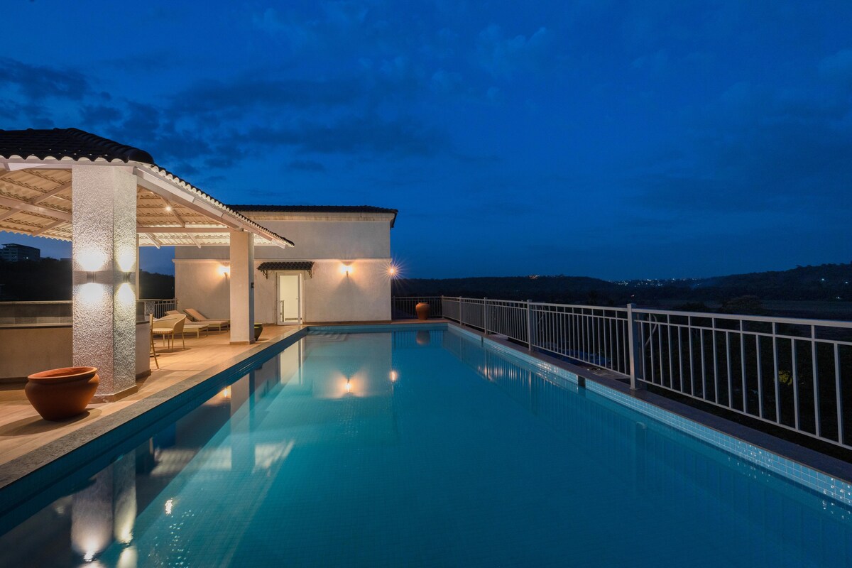 Modern 2BHK with Pool in North Goa | Hireavilla - Tap to explore photos