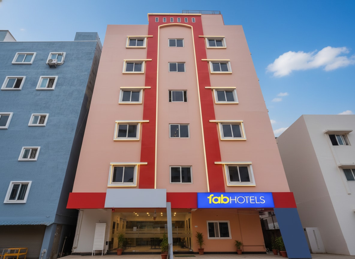 FabHotel Blue Spring - Near Hi-tech City Metro Station - Tap to explore photos