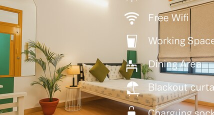 Anandmai- Sustainable Living Spaces Room Type - Double Deluxe room