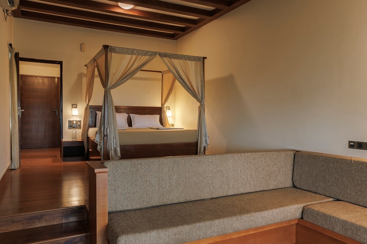 Sai Vishram Beach Resort Deluxe AC Rooms - Tap to explore photos