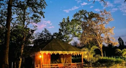 THEROYAL RIVER RESORT Room Type - SWISS COTTAGE TENT