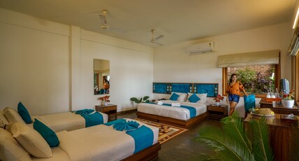 Vistara Resort Room Type - Family room with garden- 4 pax