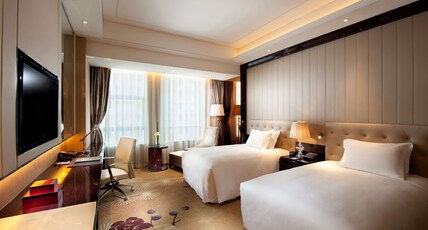Hilton Nanjing Room Type - TWIN HILTON GUESTROOM