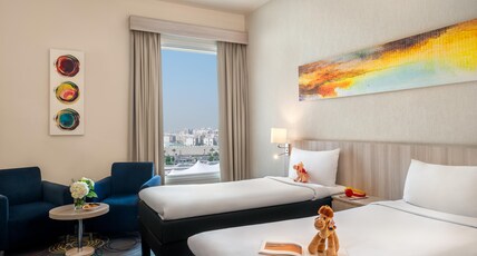 Ibis Styles Dragon Mart Dubai Room Type - Standard Room with 2 Single Beds