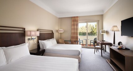 Crowne Plaza Rome-St. Peter's Hotel & Spa Room Type - 2 Twin Standard Pool View