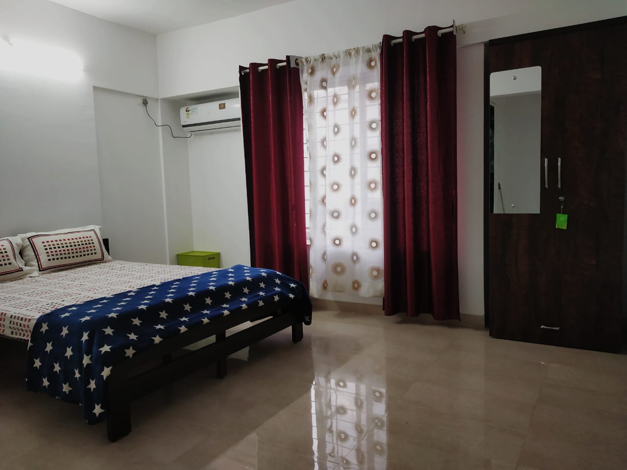 AC 2BHK Spacious Beautiful Flat in Balewadi - Tap to explore photos