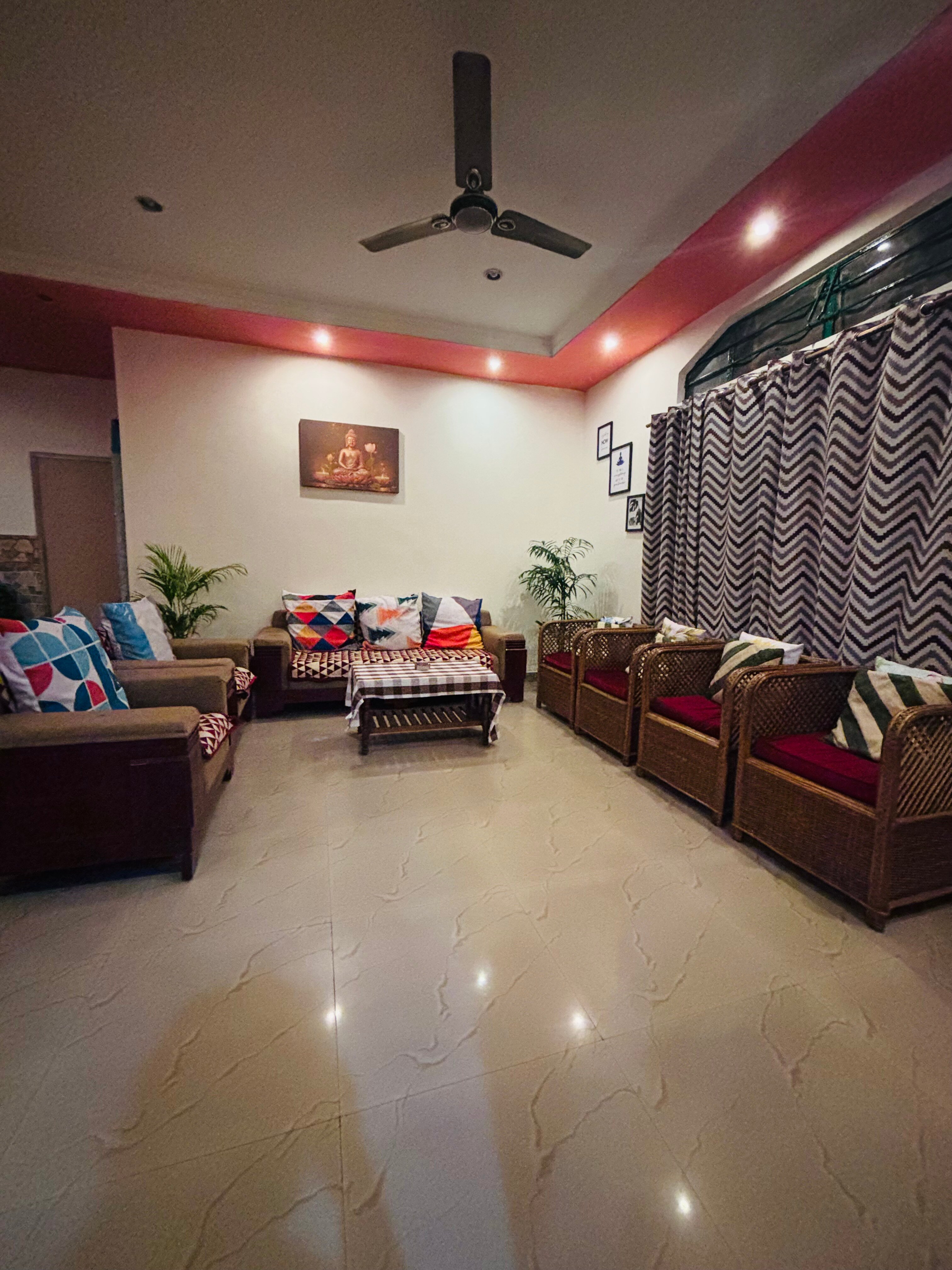 Spacious 2BHK with Huge Lawn Modern Amenities - Tap to explore photos