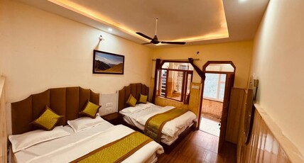 New Basera Hotel (5Kms before Kedarnath Trek Start Point) - Sitapur,Kedarnath Room Type - Quad Sharing Deluxe Room New Basera Hotel (5Kms before Kedarnath Trek Start Point) - Sitapur,Kedarnath Room Type - Quad Sharing Deluxe Room