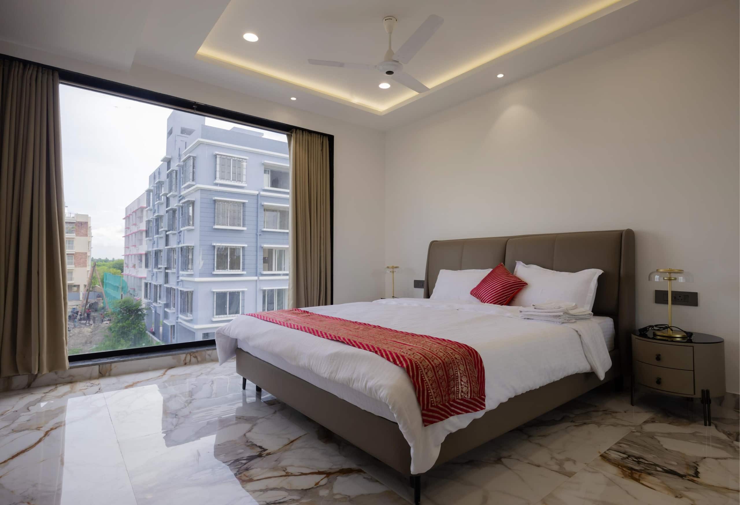 DeCasa Residency 2 3BHK with Balcony in New Town - Tap to explore photos