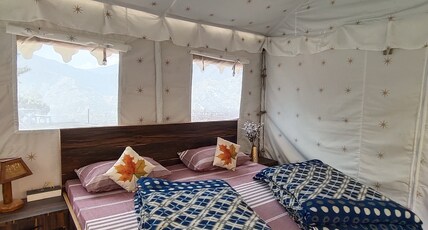 SHAKOON CAMPS AND FARMSTAY. Room Type - SWISS DOUBLE TENT