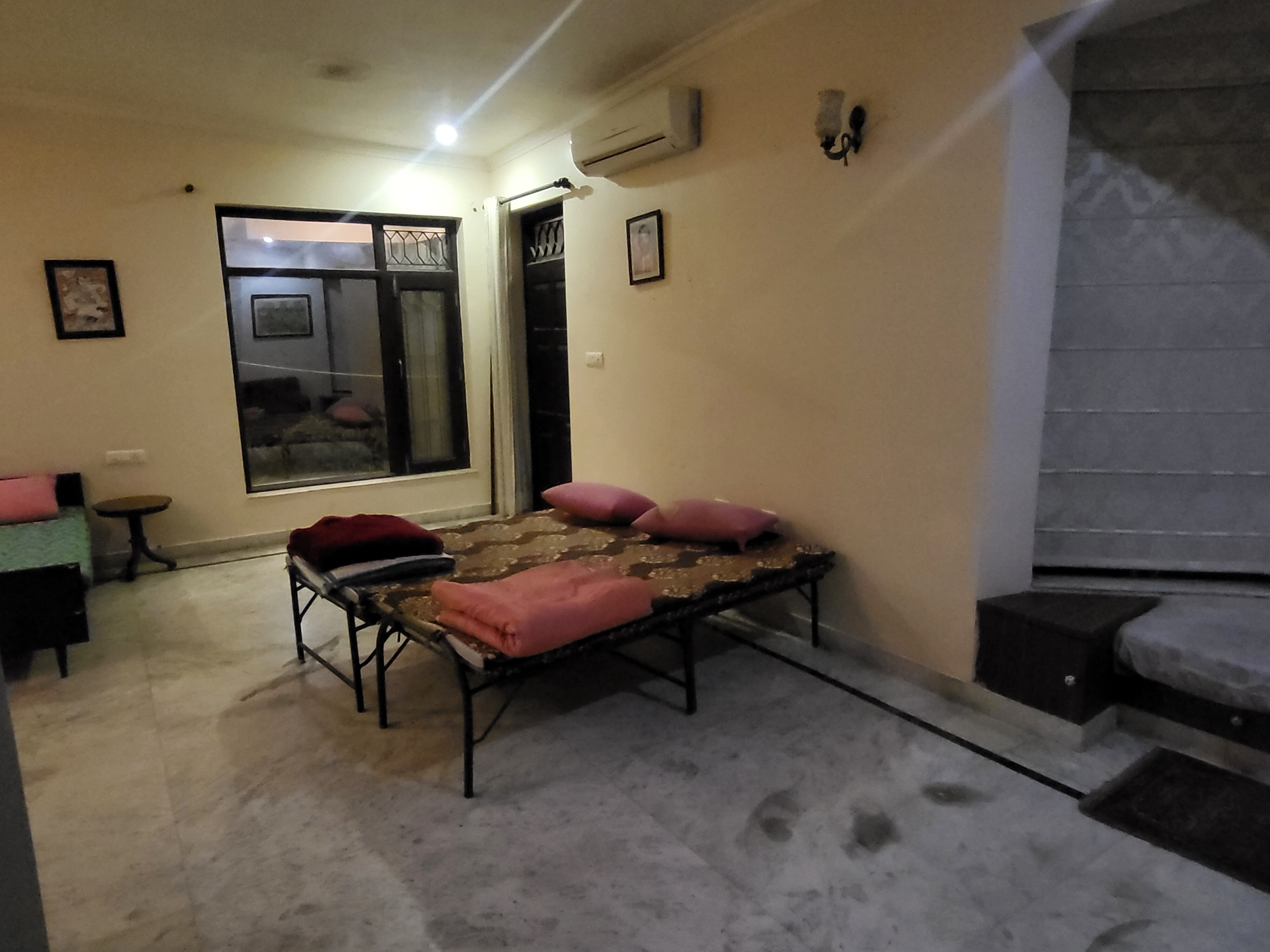 Two furnished rooms with attached bathroom Hall - Tap to explore photos
