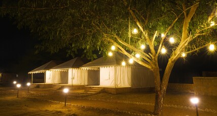 SIA Resort - Luxury Camp Sam Sand Dunes Room Type - Swiss Tent AC