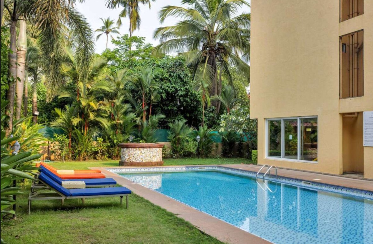 Dune s 2bhk near Calangute beach - Tap to explore photos