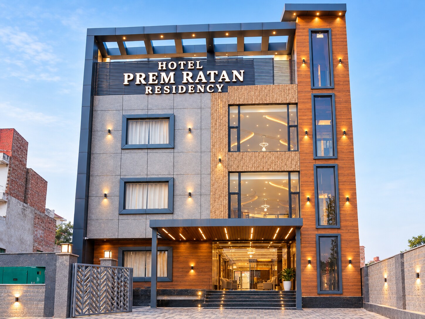 Hotel Prem Ratan Residency Vrindavan - Tap to explore photos