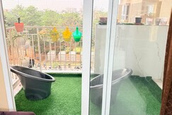 Luxury Fully Furnished 2BHK Pool Self Check in