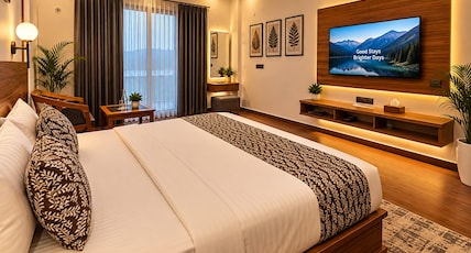 SERENE FOREST RESORT Room Type - Deluxe Room with Balcony and Hill View SERENE FOREST RESORT Room Type - Deluxe Room with Balcony and Hill View
