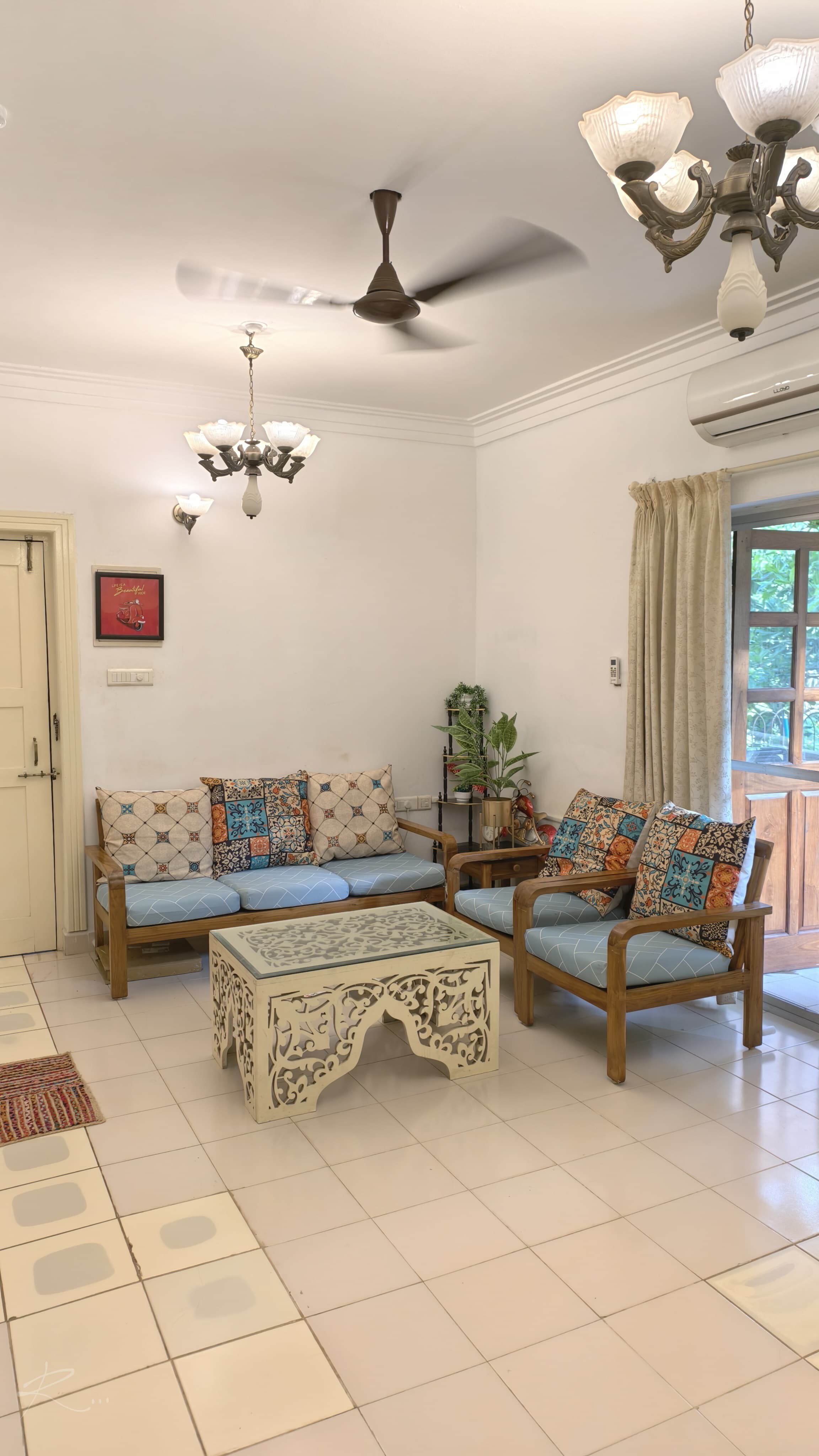 SnehPankh Pool facing 2 bhk near Candolim beach - Tap to explore photos