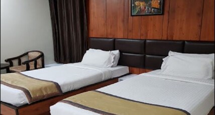 HOTEL TARA EMERALD Room Type - Deluxe Twin Bed AC Room