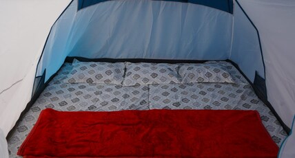 Adhrista resorts and camping tents mountain view Room Type - Tent no 9