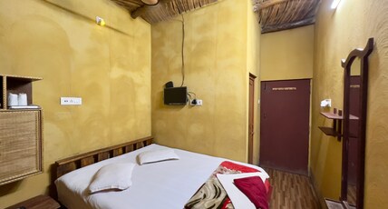 Roshnai Village Resort Room Type - Back Side Budget Double AC (Ground Floor) with Balcony