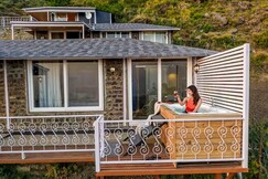 Photos of Hilltop Chalet Jacuzzi balcony garden