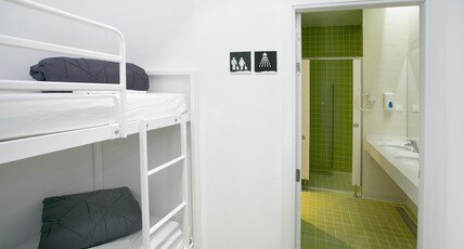 Sant Jordi Hostel Rock Palace Room Type - BED IN 12 BED MIXED DORM ENSUITE