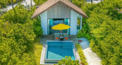 Hard Rock Hotel Maldives- Free Transfers for stays till 31st October 2026 Room Type - Gold Beach Villa with Pool Hard Rock Hotel Maldives- Free Transfers for stays till 31st October 2026 Room Type - Gold Beach Villa with Pool