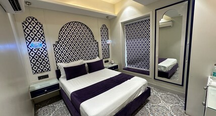 Qila Jaipur - The Modern Luxury Resort Room Type - TULUM 3BR POOL VILLA WITH PRIVATE DISC AND GARDEN 