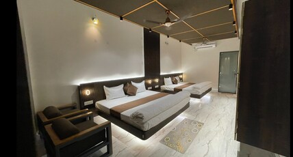 Dhruvtara Farms Room Type - Family Room with Resort view