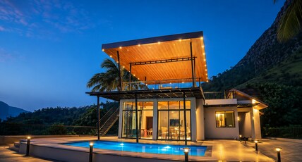 Liatris Luxury Pool Villa | Scenic Munnar Escape Room Type - Liatris independent pool villa