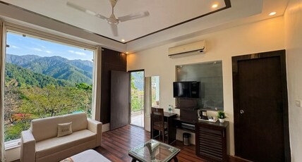 Kamay The Grand Alova & Spa near Nim Beach Tapovan Room Type - Super Deluxe Mountain View & Balcony