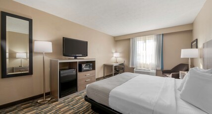 Best Western Edinburgh/Columbus Room Type - Accessible - 1 King, Mobility Accessible, Roll In Shower, Desk, Microwave And Refrigerator, Wi-Fi, N Best Western Edinburgh/Columbus Room Type - Accessible - 1 King, Mobility Accessible, Roll In Shower, Desk, Microwave And Refrigerator, Wi-Fi, N
