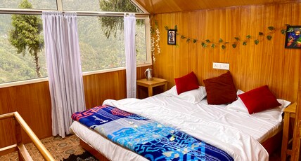 The Bird's Hostel | Mountain-view Rooms Room Type - A-Frame Cabin in the Woods