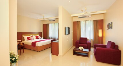 JK RESIDENCY KELAKAM Room Type - AC Suite Room With Bathtub