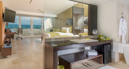 Presidente InterContinental Cancun Resort Room Type - 2 Queens Club Terrace Ocean View Room Presidente InterContinental Cancun Resort Room Type - 2 Queens Club Terrace Ocean View Room